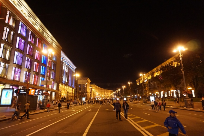 Kokemuksia Kiovasta - mitä tehdä ja minne mennä? Kiovan pääkatu