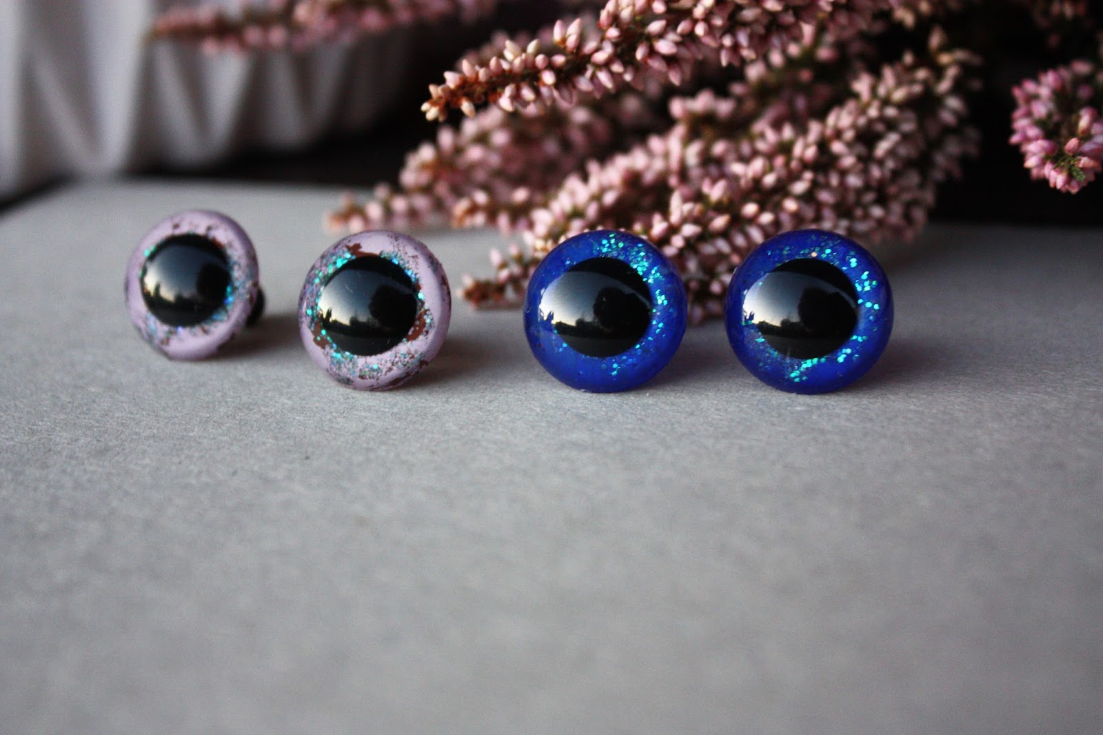 Happyamigurumi Hand Painted Safety Eyes 12mm And 18mm Eyes For 