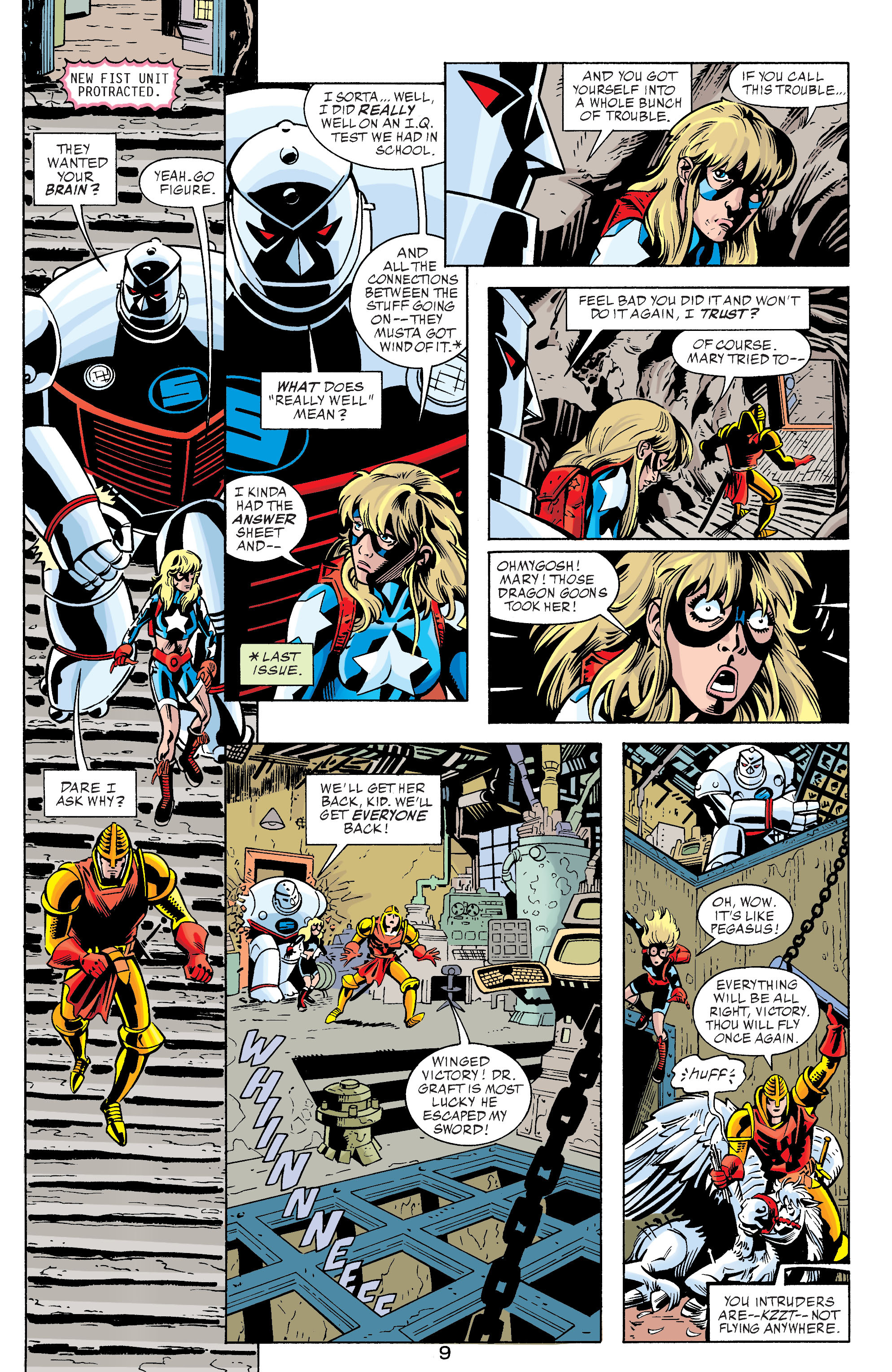 Read online Stars and S.T.R.I.P.E. comic -  Issue #11 - 10