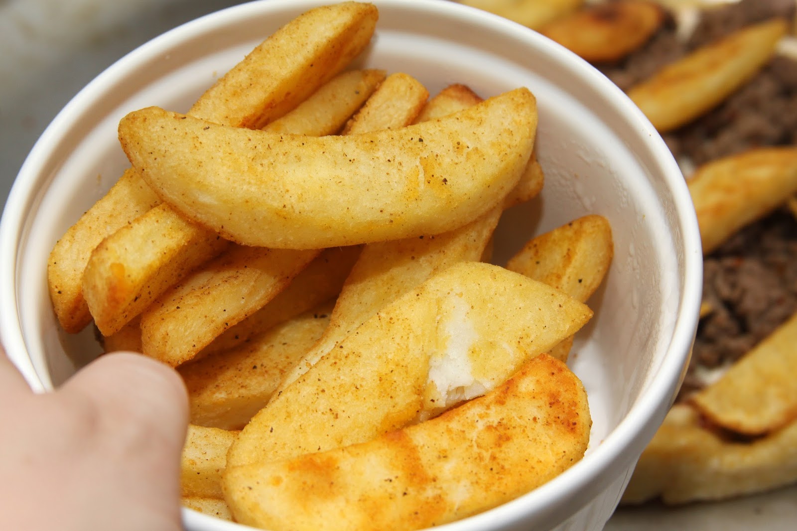 For the Love of Food Cheeseburger and Fries Pizza