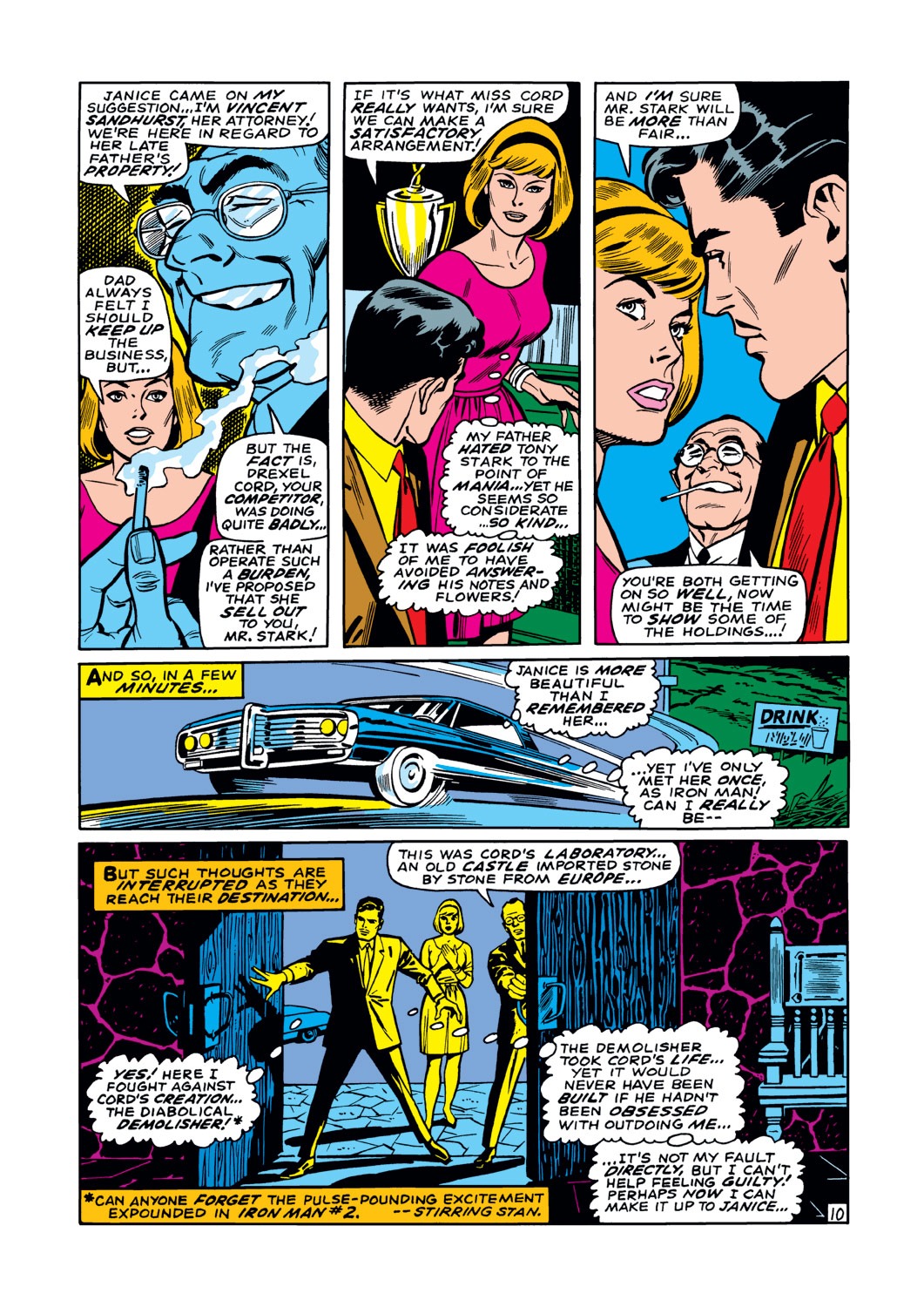 Read online Iron Man (1968) comic -  Issue #7 - 11