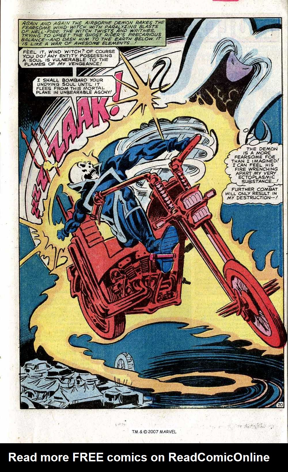 Read online Ghost Rider (1973) comic -  Issue #66 - 29