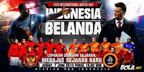 Hasil Pertandingan Indonesia vs Belanda