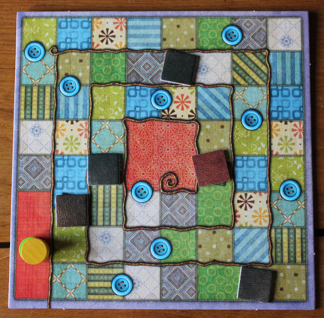Patchwork time track with patches | Random Nerdery
