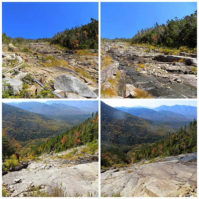 Hiking in the White Mountains Slide With Me Arrow and Cedar Slides