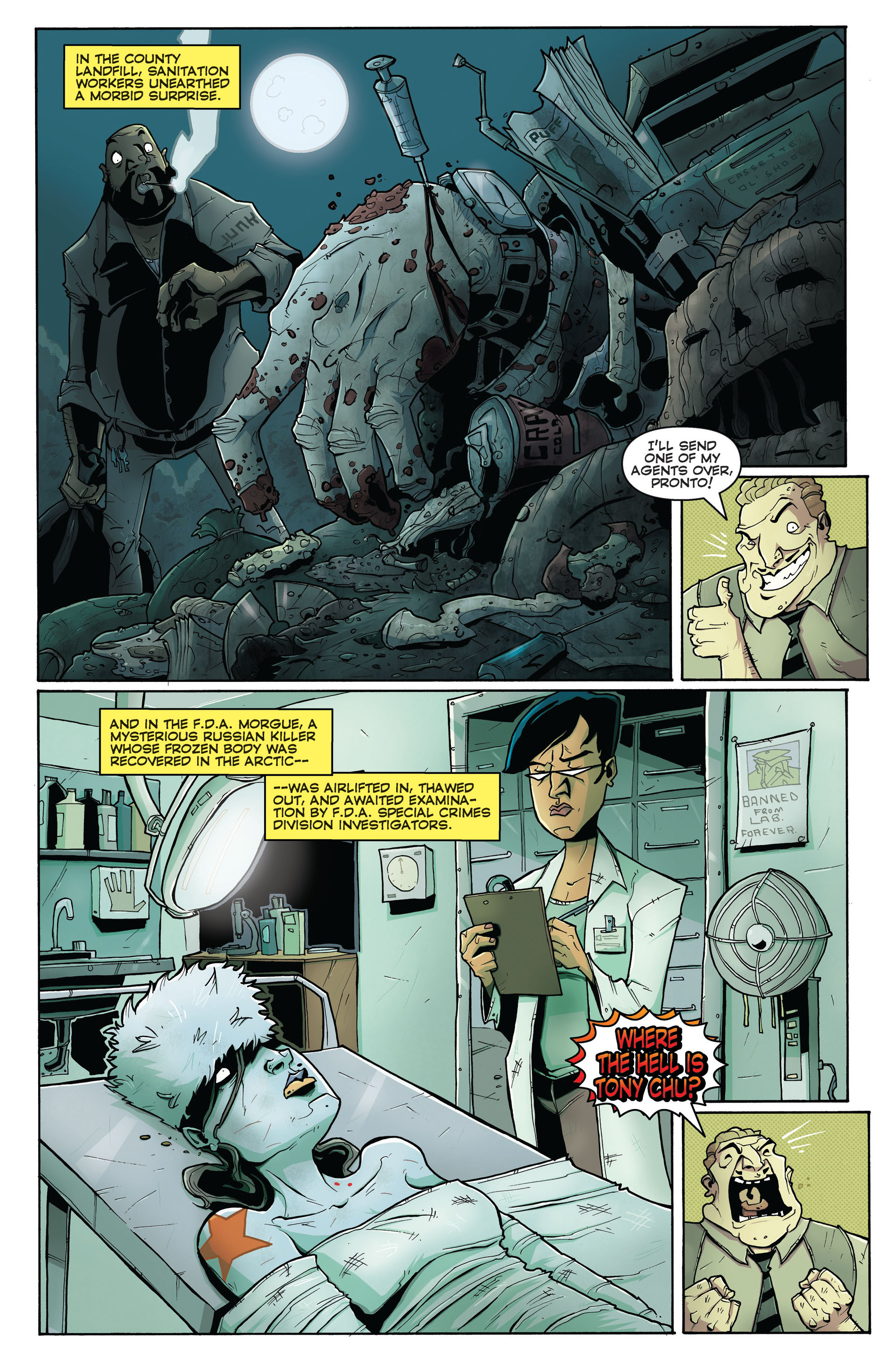 Read online Chew comic -  Issue #9 - 8