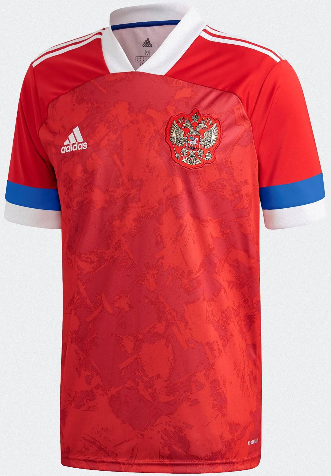 セルビア国旗に似ている為、デザイン変更 ロシア代表 EURO2020 