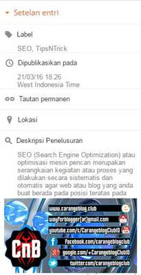 Mengenal Editor Entri Blog dan Fungsinya