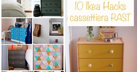 Mar&Vi Blog: Ikea Hack: 10 idee per personalizzare la cassettiera Rast