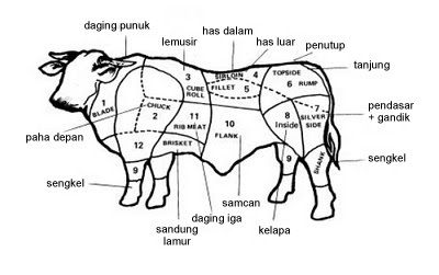 semuadadisini: MENGENAL BAGIAN-BAGIAN SAPI