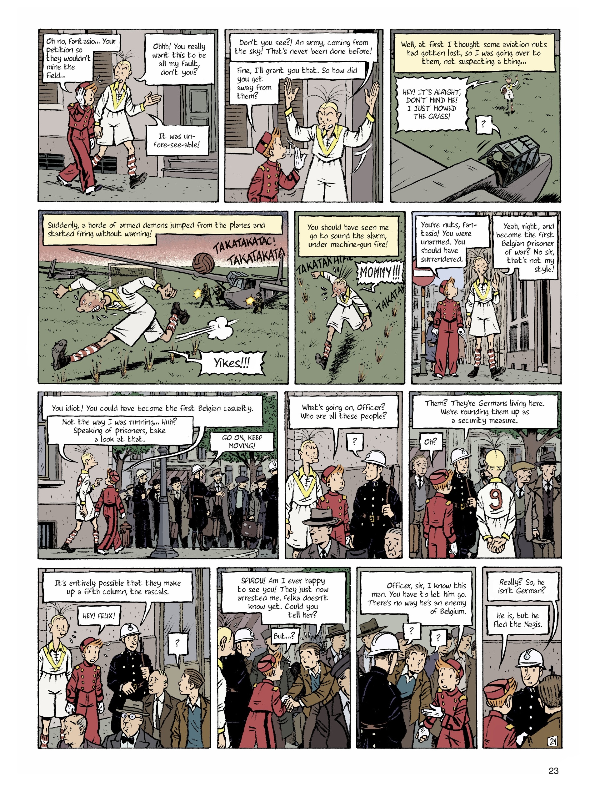 Read online Spirou: Hope Against All Odds comic -  Issue #1 - 23