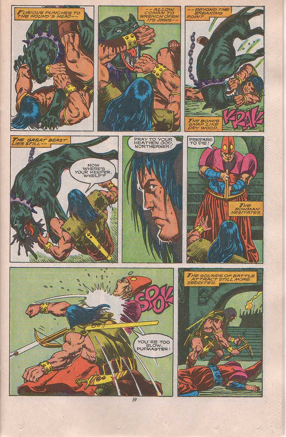 Read online Conan the Barbarian (1970) comic -  Issue #216 - 16