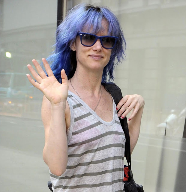 juliette lewis blue hair 03