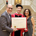 Facebook founder,Mark Zuckerberg, awarded an honorary degree from Harvard ten years later after he dropped out