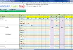 Aplikasi Kwitansi Sekolah Excel Deuniv