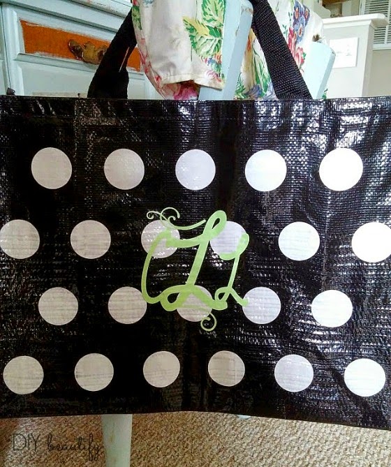 Personalize a Dollar Store Shopping Bag DIY Beautify Creating