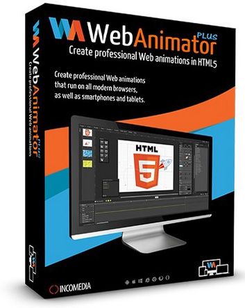 Incomedia WebAnimator Plus 2.3.7 poster box cover