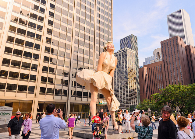 Forever Marilyn Monroe Sculpture