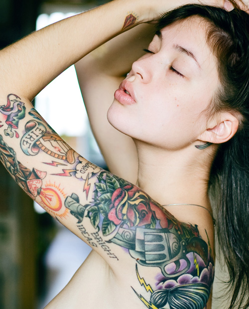 Asian Tattoos For Girls 2012 Art Designs