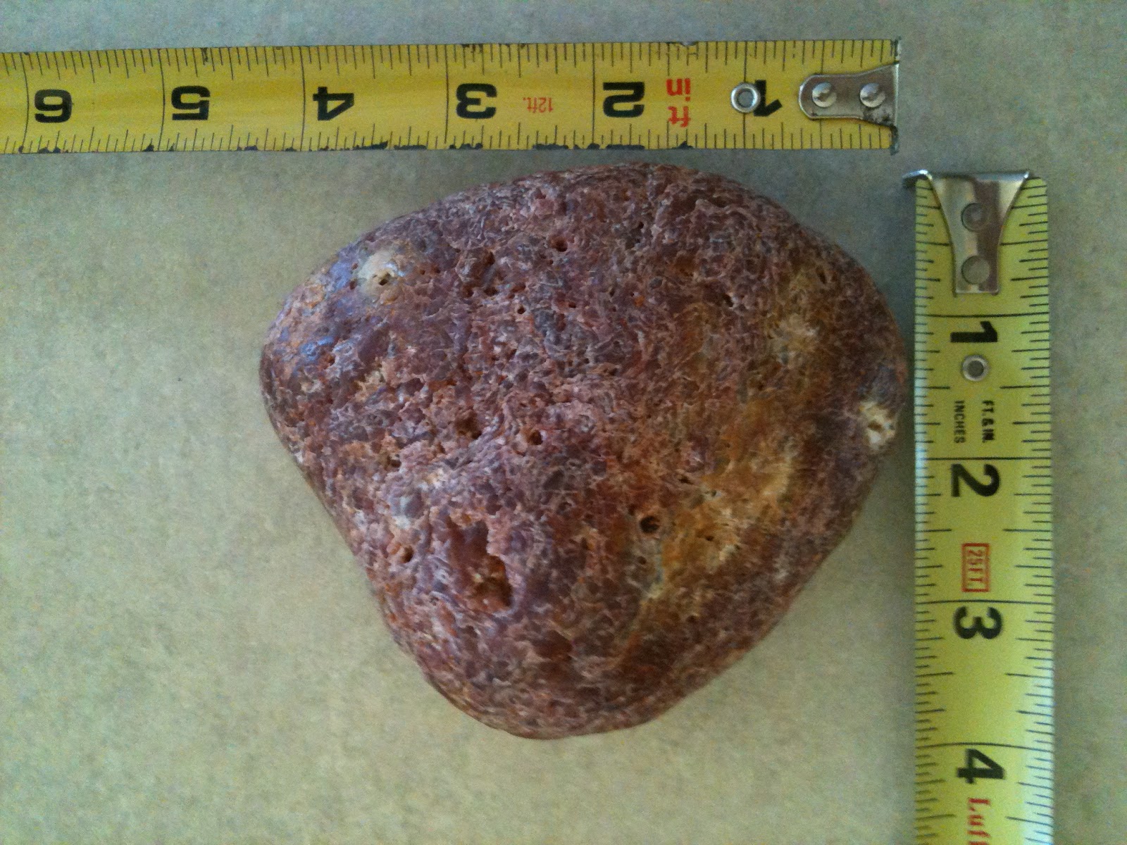 Big Agate Find Biggest agate we've ever found