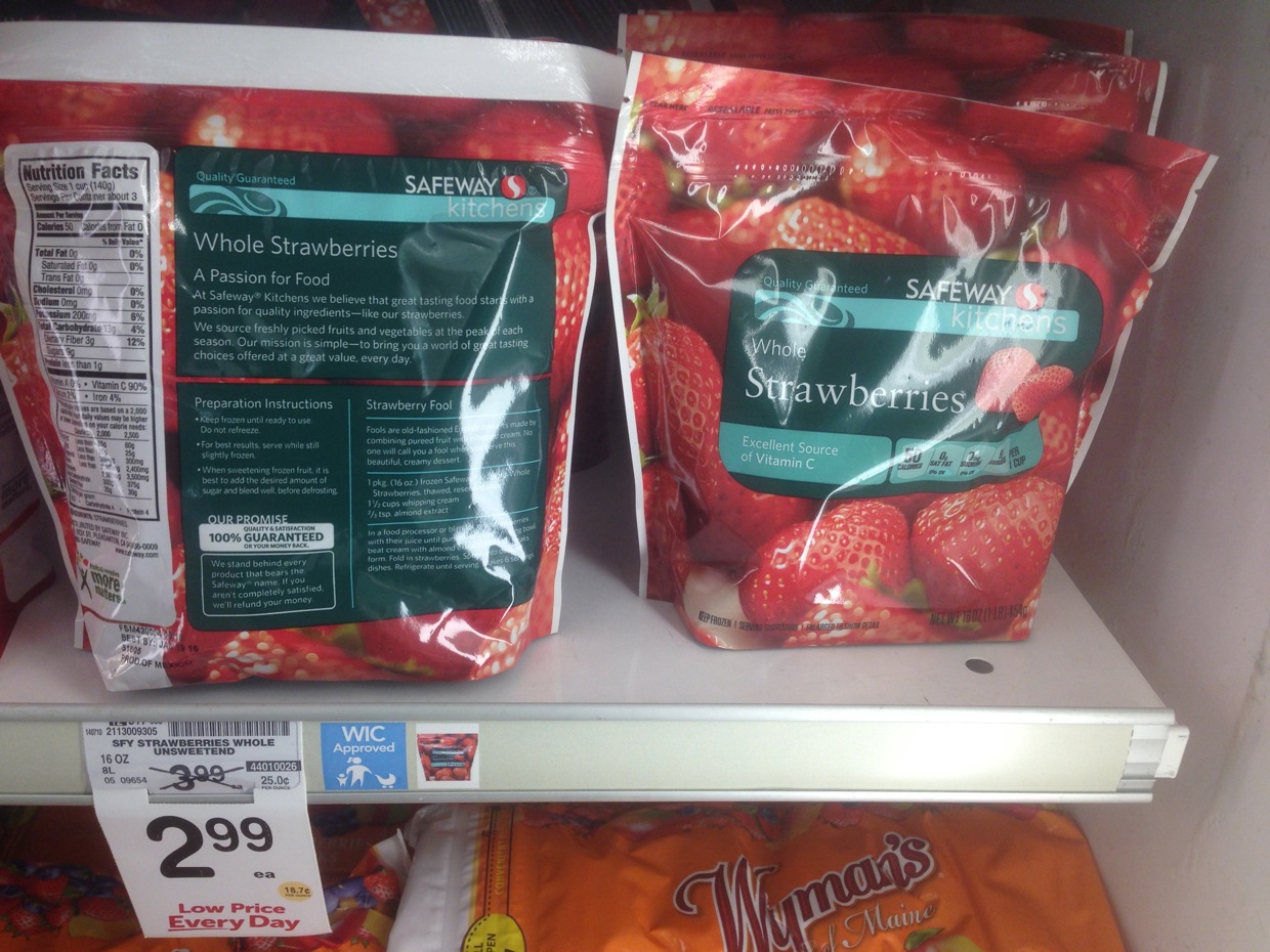 Healthy Grocery Whole Strawberries, Safeway Kitchens, 16 oz Safeway