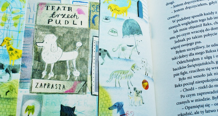 pan kleks ilustracje teatr trzech pudli pan kleks