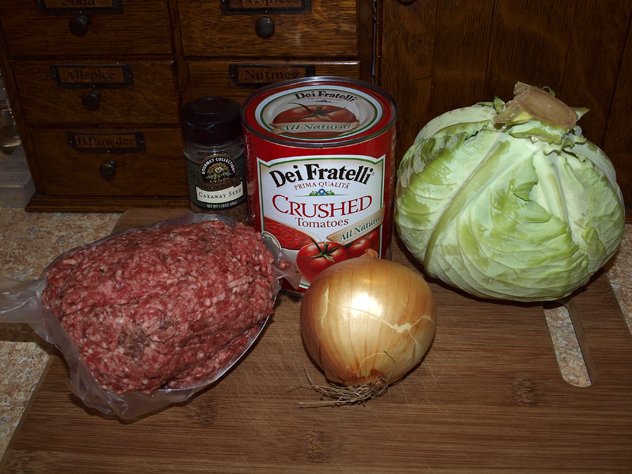 Pellet Smoker Cooking Unstuffed Cabbage Rolls
