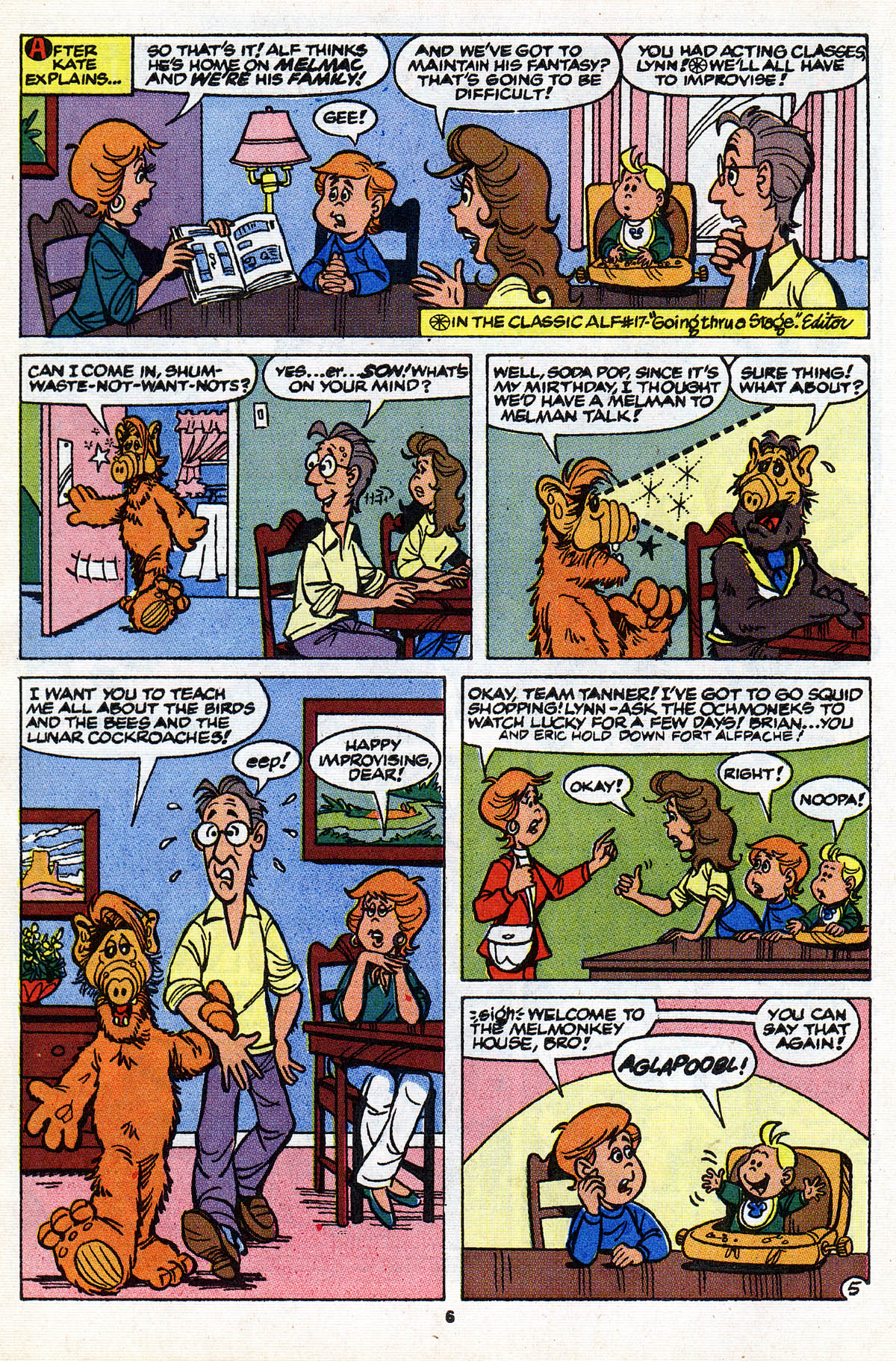 Read online ALF comic -  Issue #28 - 8