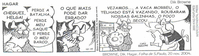 Tirinhas Do Hagar Com Interpretação E Gabarito Tudo Sala De Aula Exercicios Atividades Sujeito E Predicado
