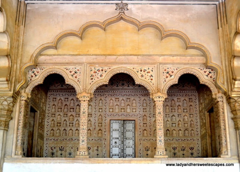 Agra Fort marble inlay