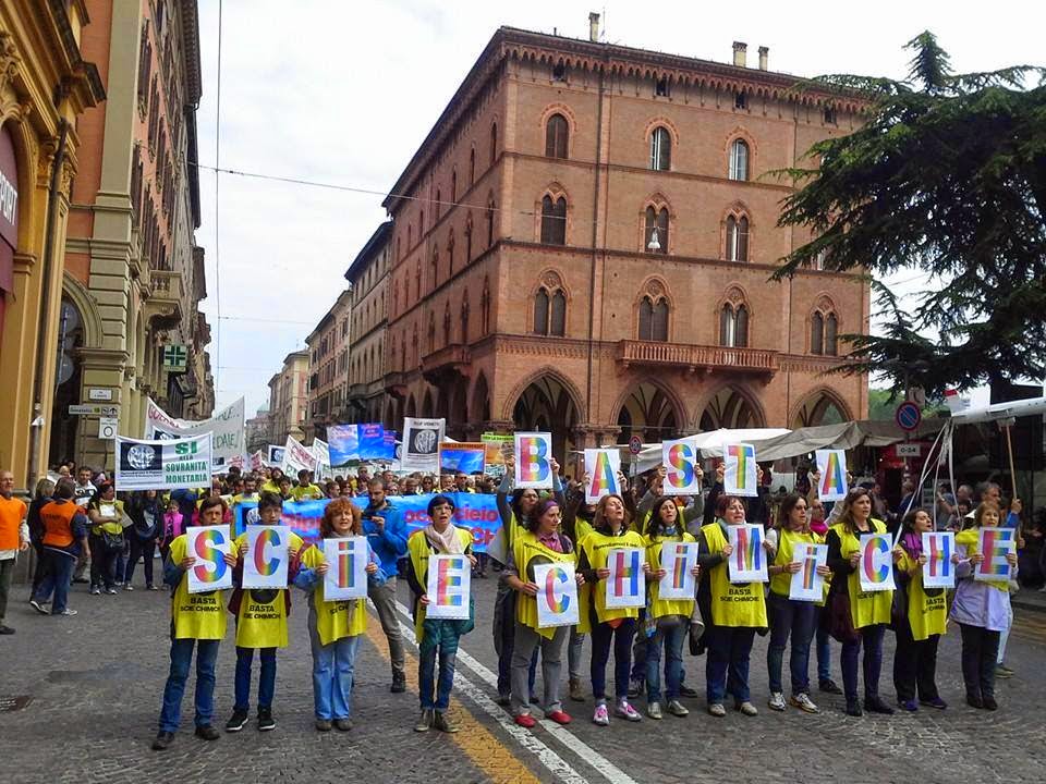 Italian March Against Chemtrails, Bologna 2015