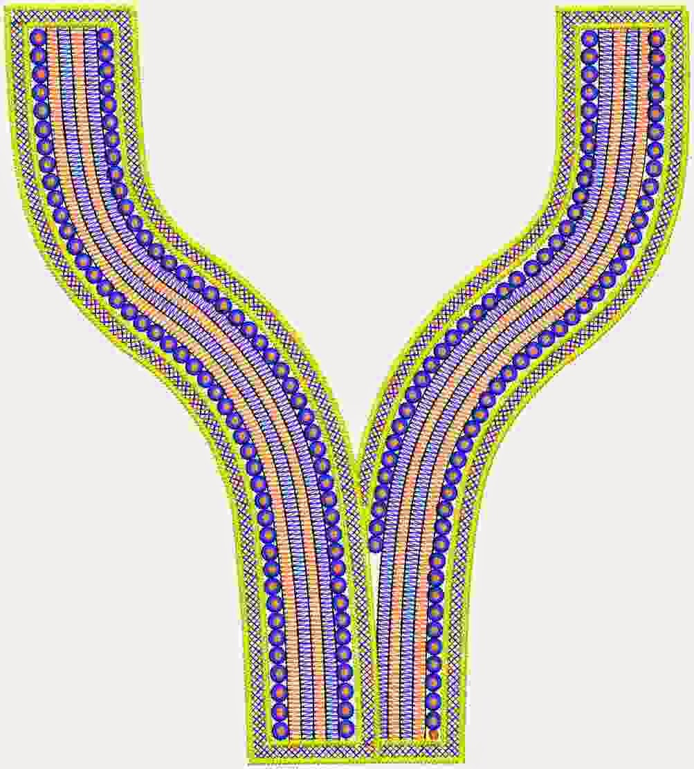 v shape neck design for suit