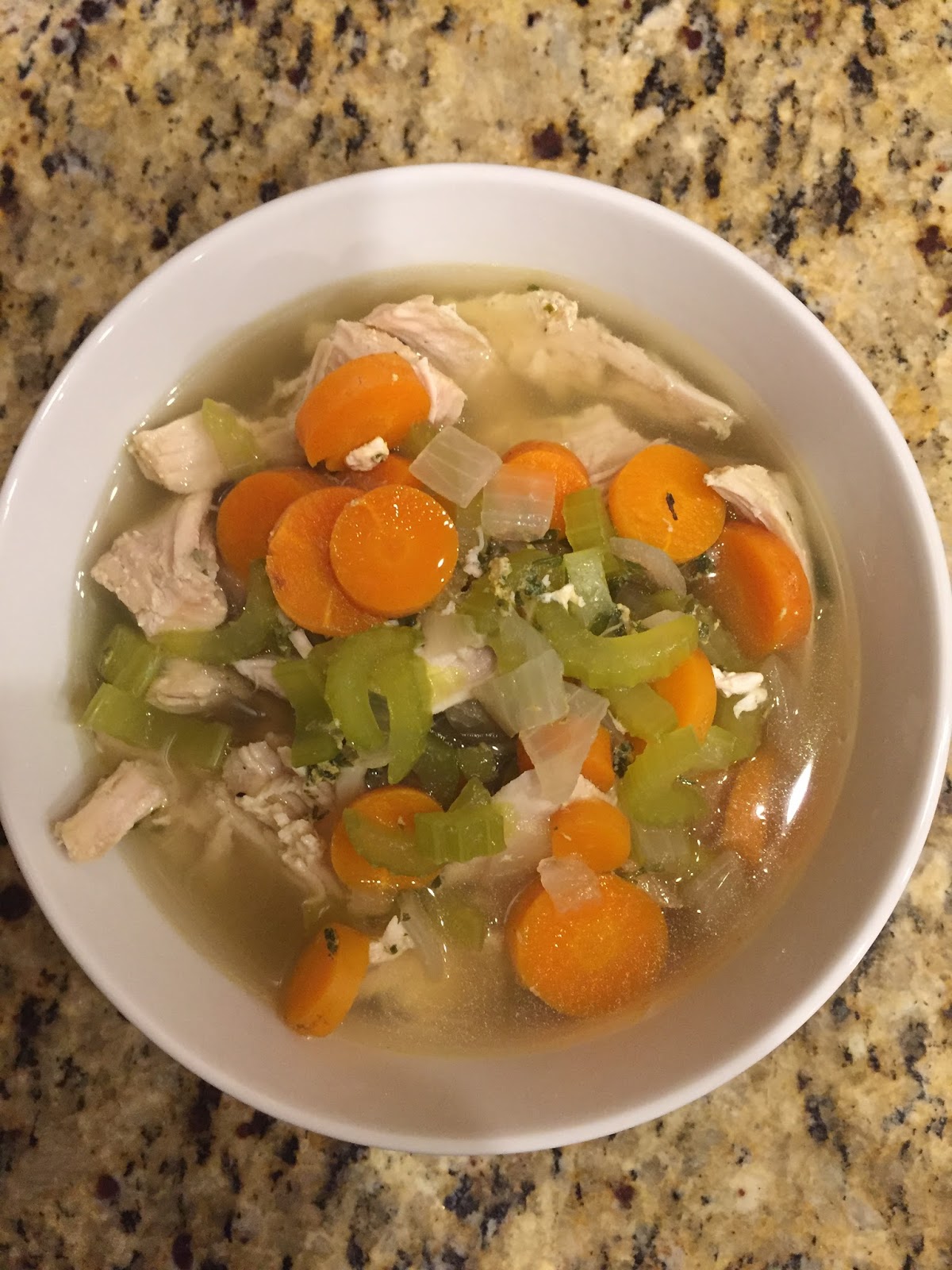 Mariba Health and Fitness: Chicken "Noodle" Soup, 21 Day Fix Style
