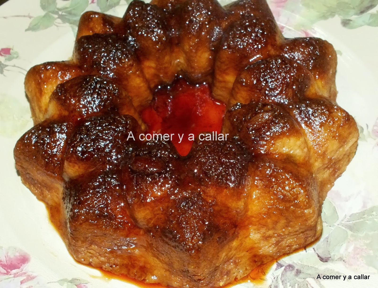 A comer y a callar PUDIN DE PAN Y PASAS EN MICROONDAS, con y sin thermomix