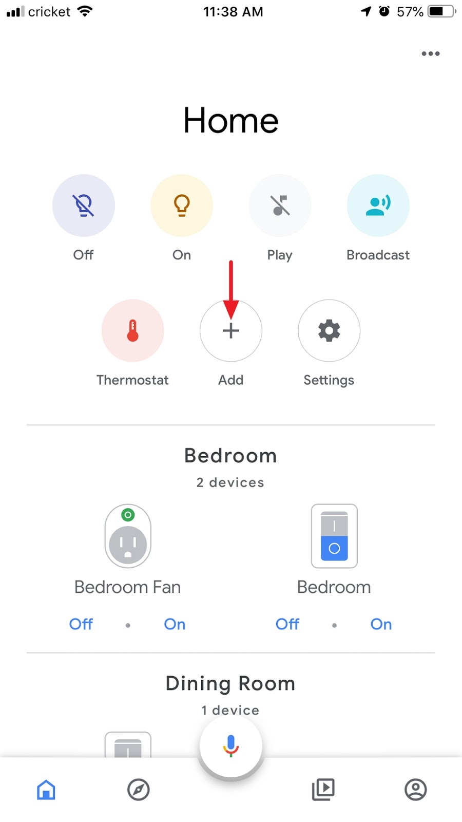 sonoff google home setup