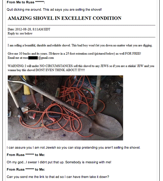 Things That Make Me Laugh Shovel Ad Prank