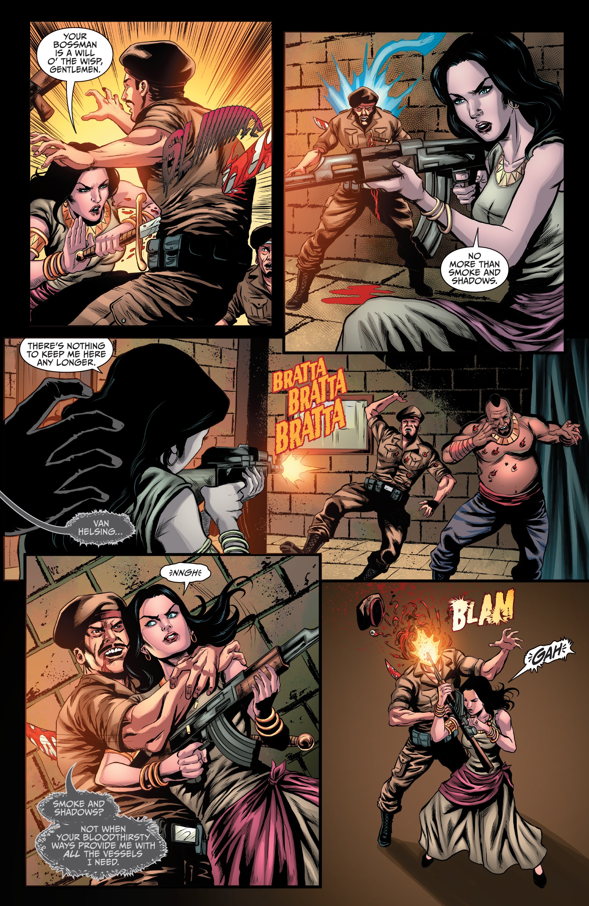 Read online Van Helsing: Sword of Heaven comic -  Issue #6 - 7