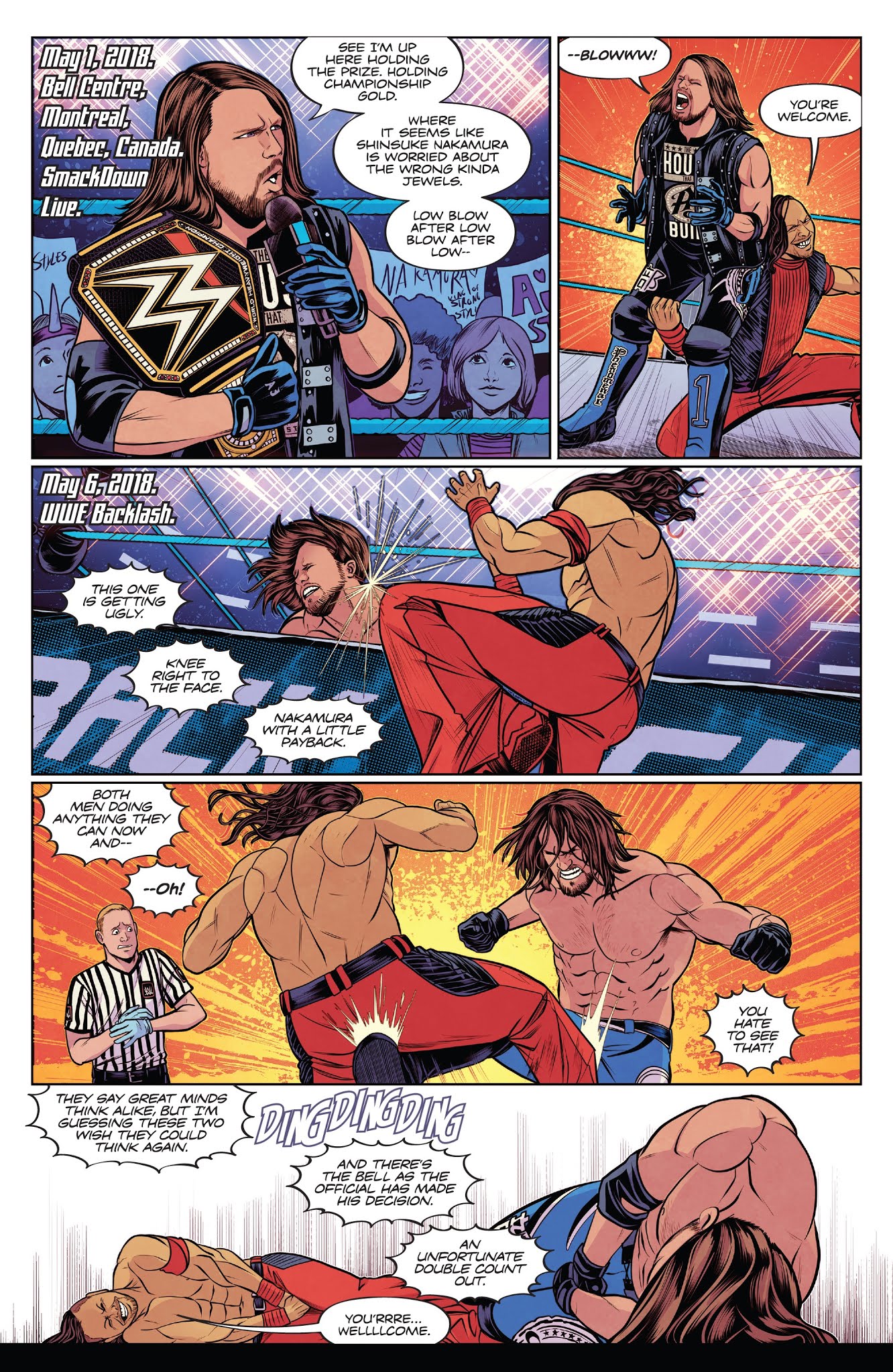 Read online WWE comic -  Issue #24 - 14