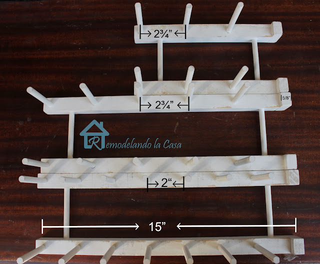 Easy to Build Plate Rack Remodelando la Casa