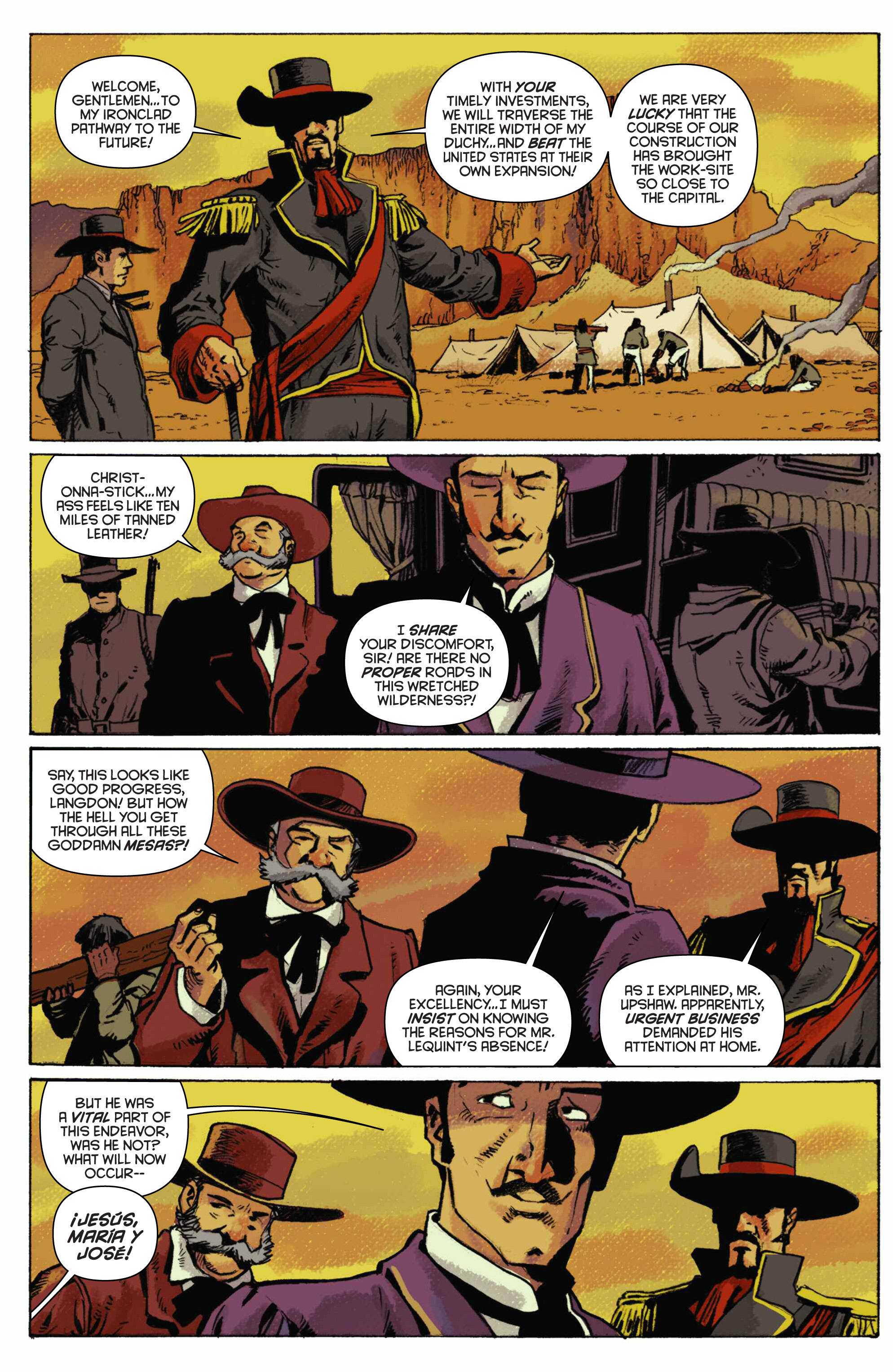 Read online Django/Zorro comic -  Issue #4 - 7