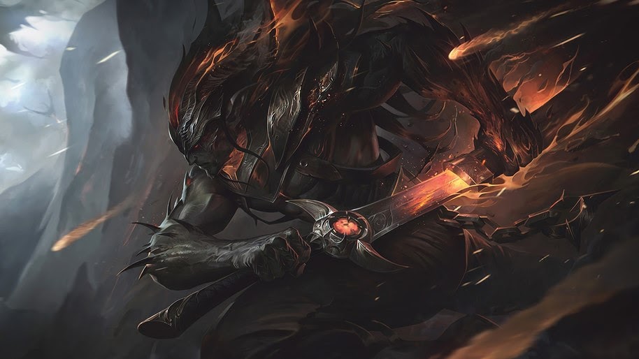 Yasuo, LoL, Nightbringer, Splash Art, 4K, #255 Wallpaper