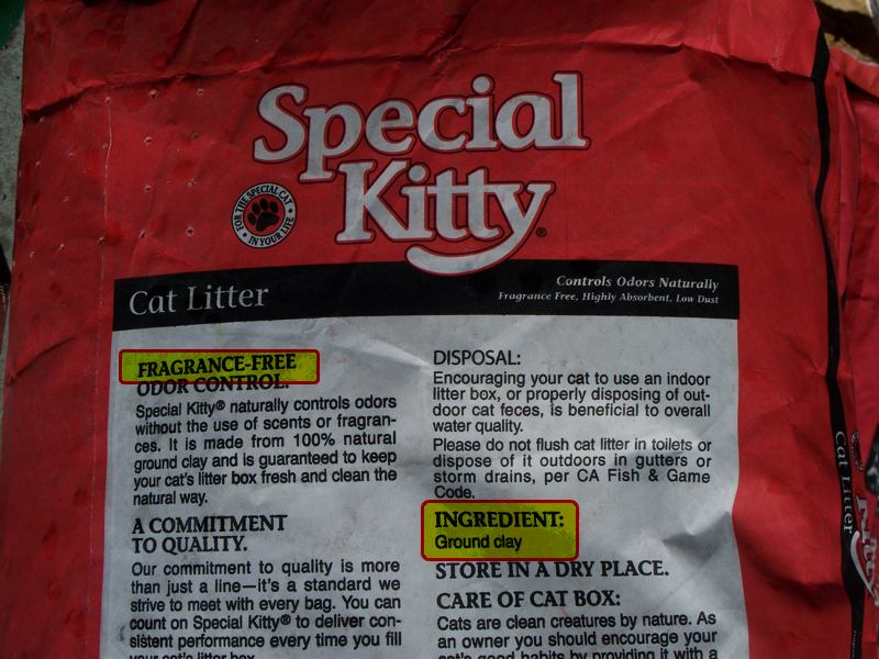 Anoxic Filtration System What's cat litter for?