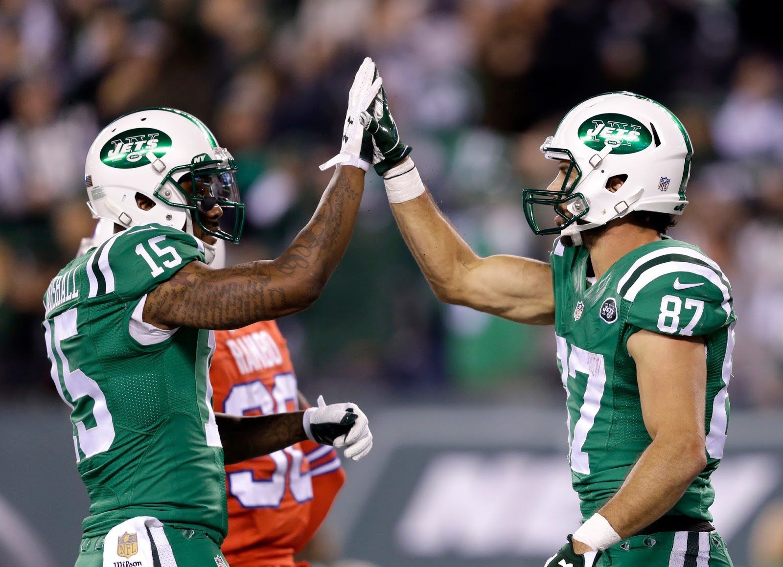 Kelly green jets jersey Clearance