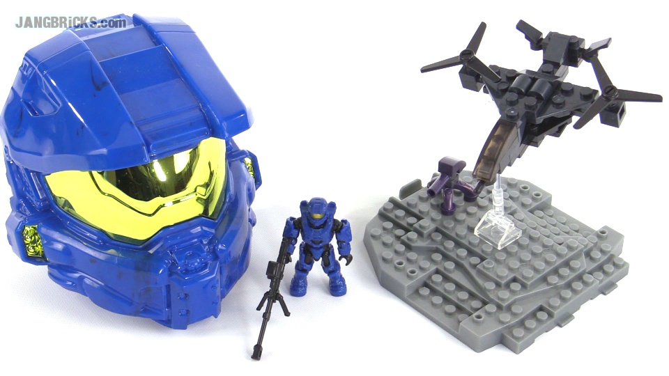 Mega Bloks Halo Micro Fleet Falcon Conquest review!