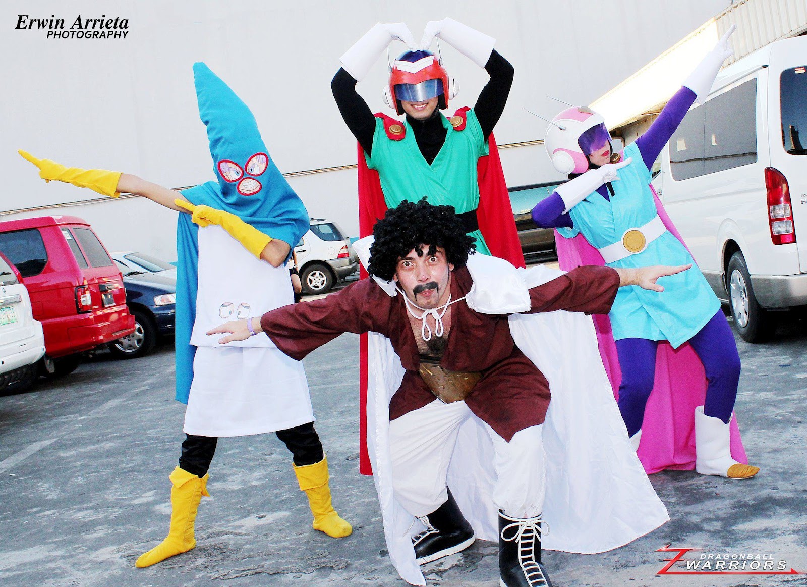 of the Z Warrior cosplay group as Master Pogi or Mr. Satan although I would...