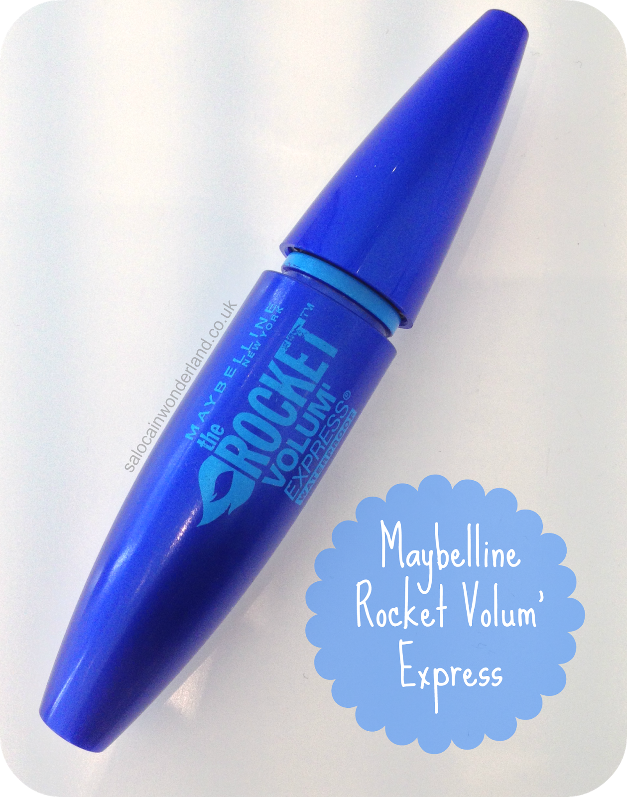 Saloca in Wonderland: Maybelline The Rocket Volum' Express Waterproof  Mascara Review