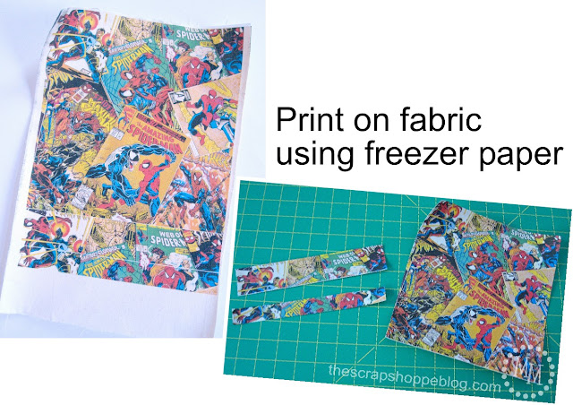 create comic book fabric