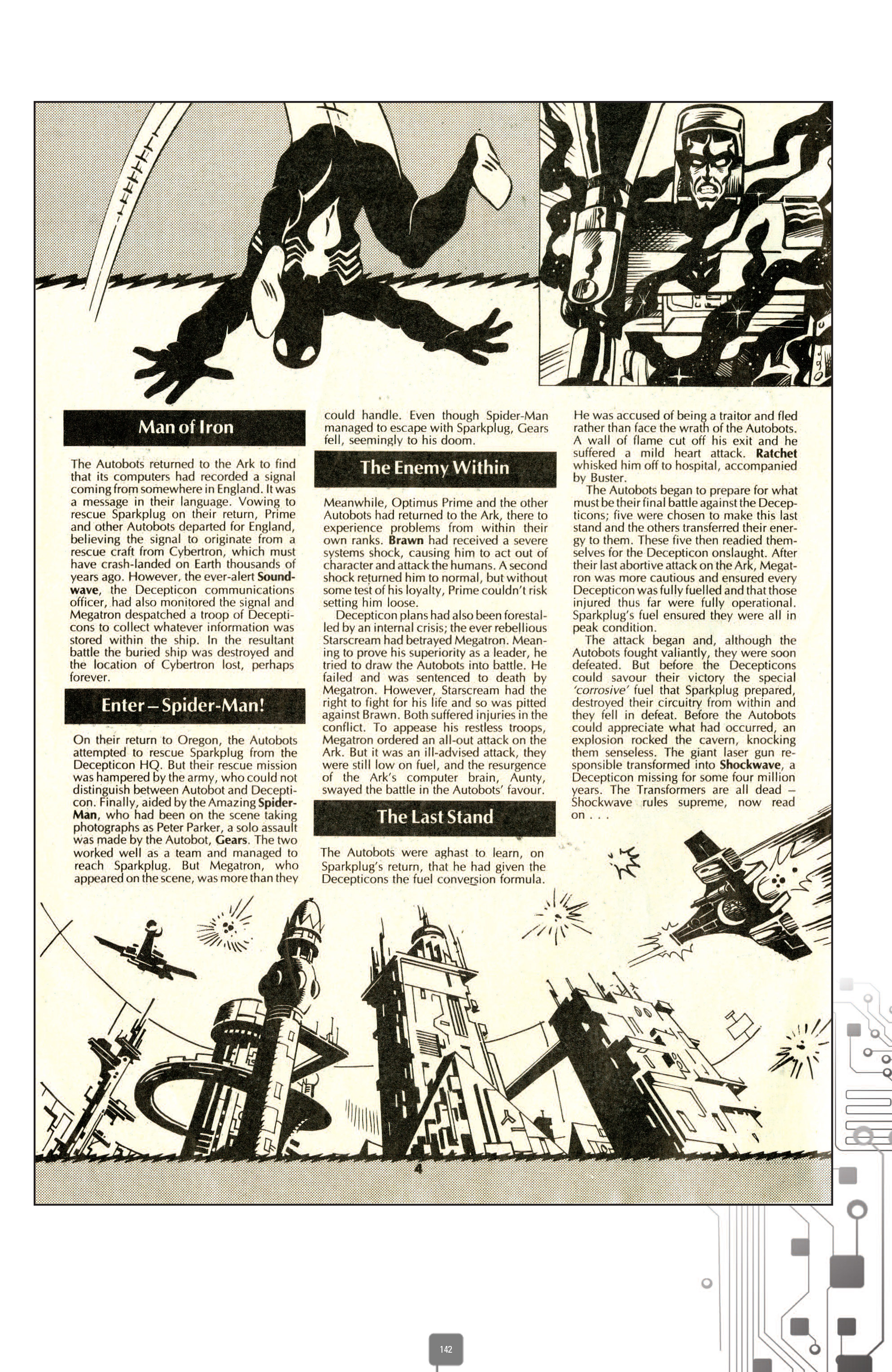 Read online The Transformers Classics UK comic -  Issue # TPB 1 - 143