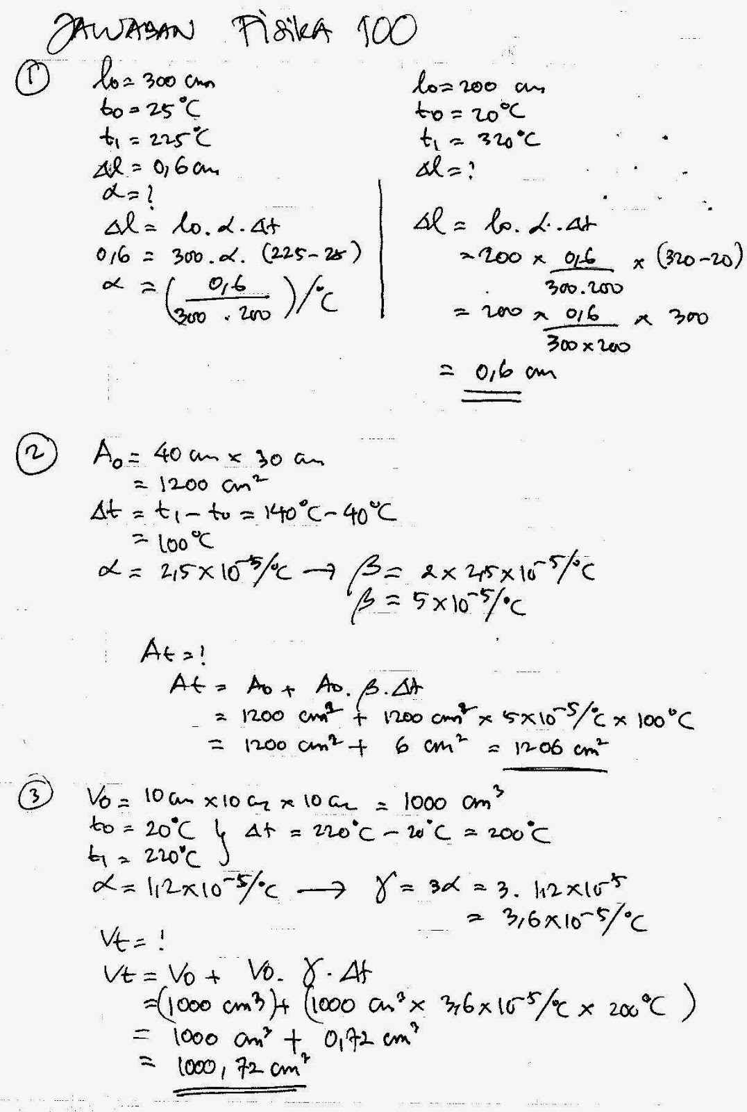 Soal Pemuaian Kelas 7 Pdf Journal