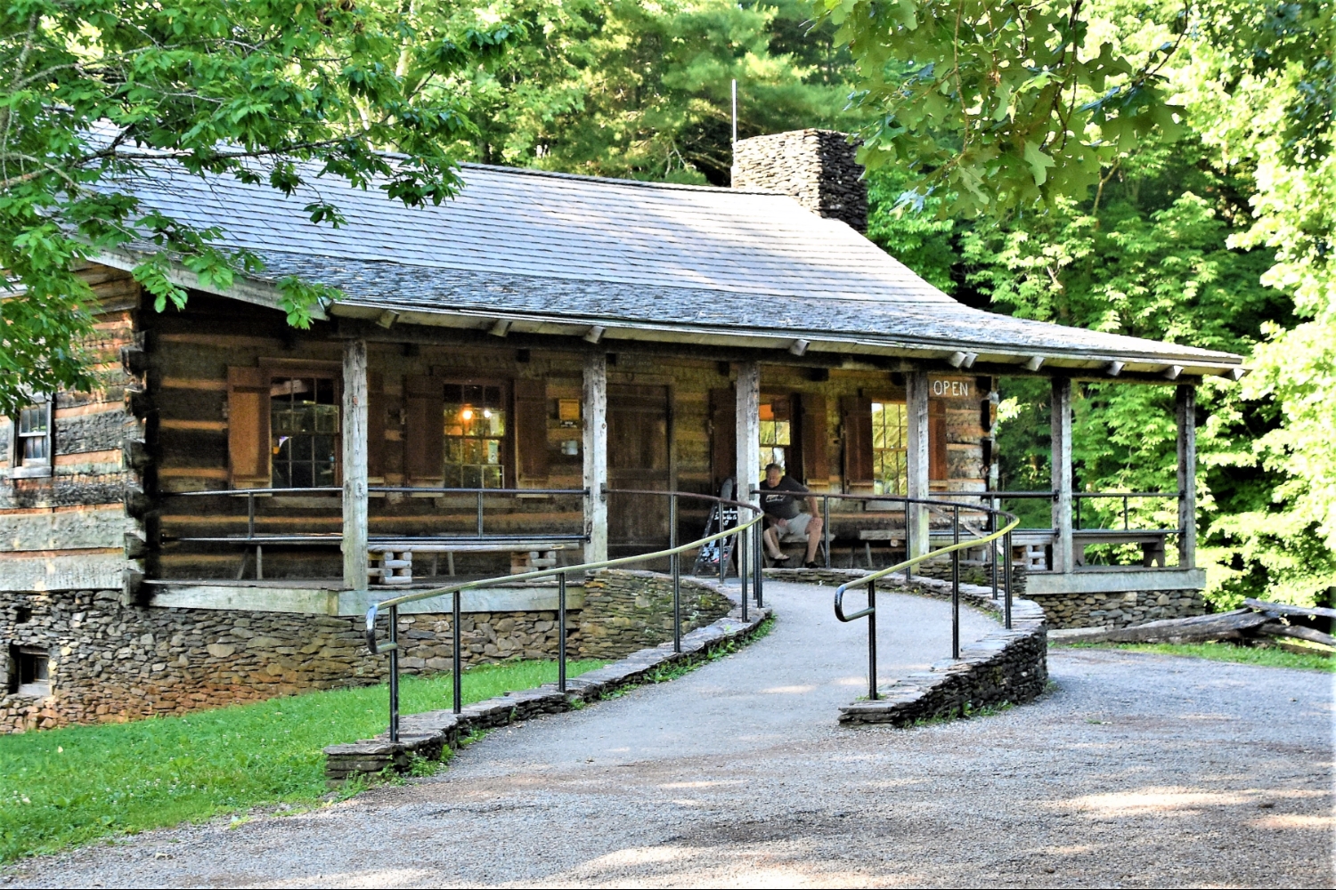Bill and Nancy June 12, 2018 Photos GRSM NP Cades Cove Loop Auto